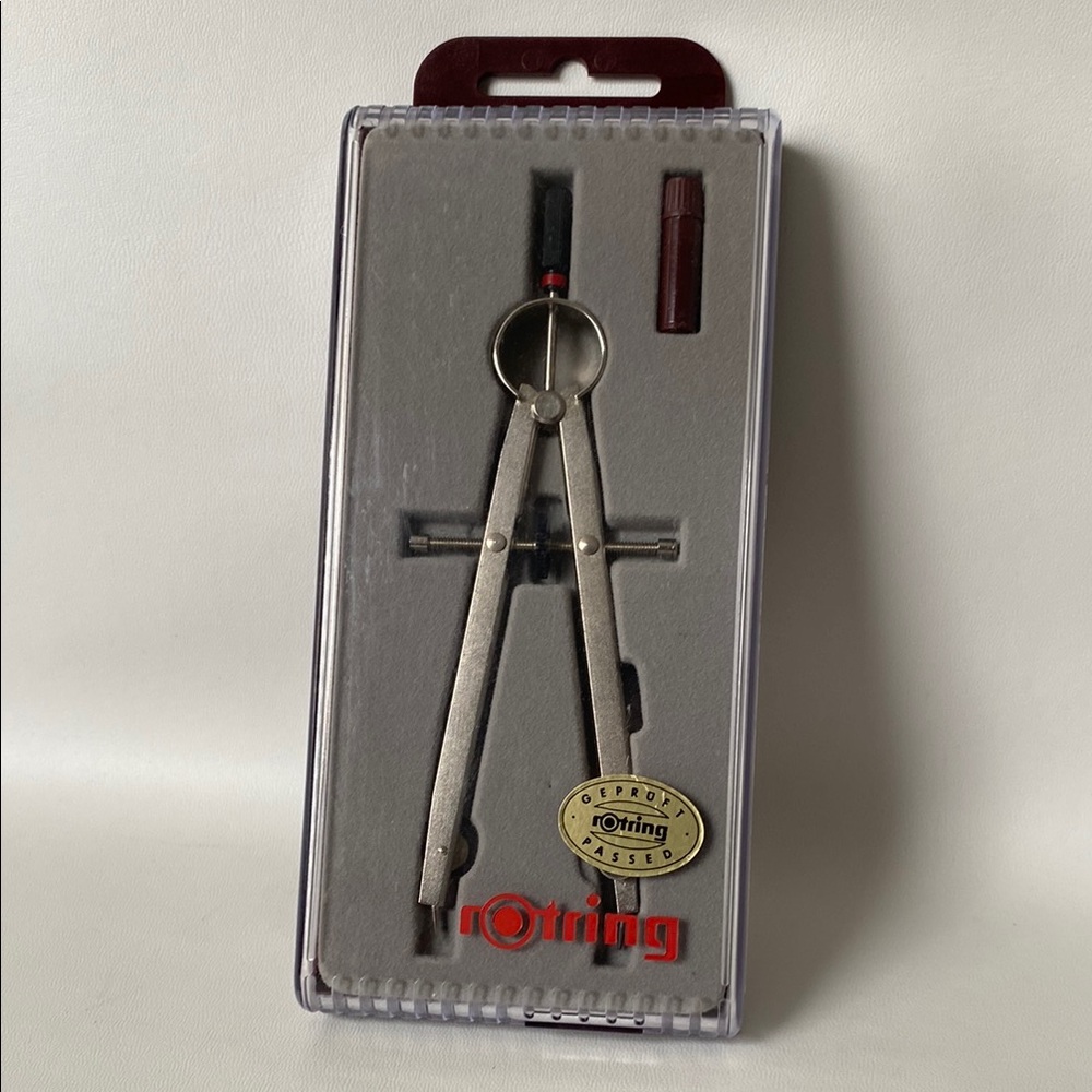 Rotring Silver Compass Set